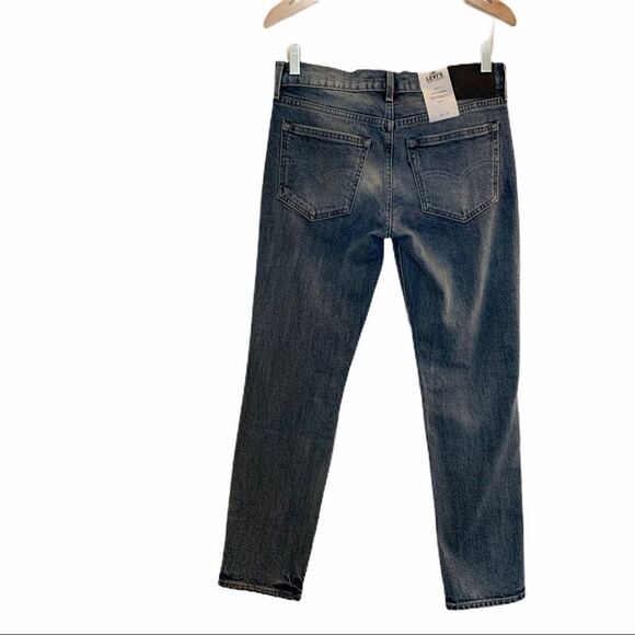 Levi’s Made &Crafted Pin Dot Patch Boyfriend Jeans - Picture 3 of 4